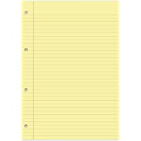 A4 plaquette juridique- 60 feuilles- 80gsm- jaune- paquet de 10